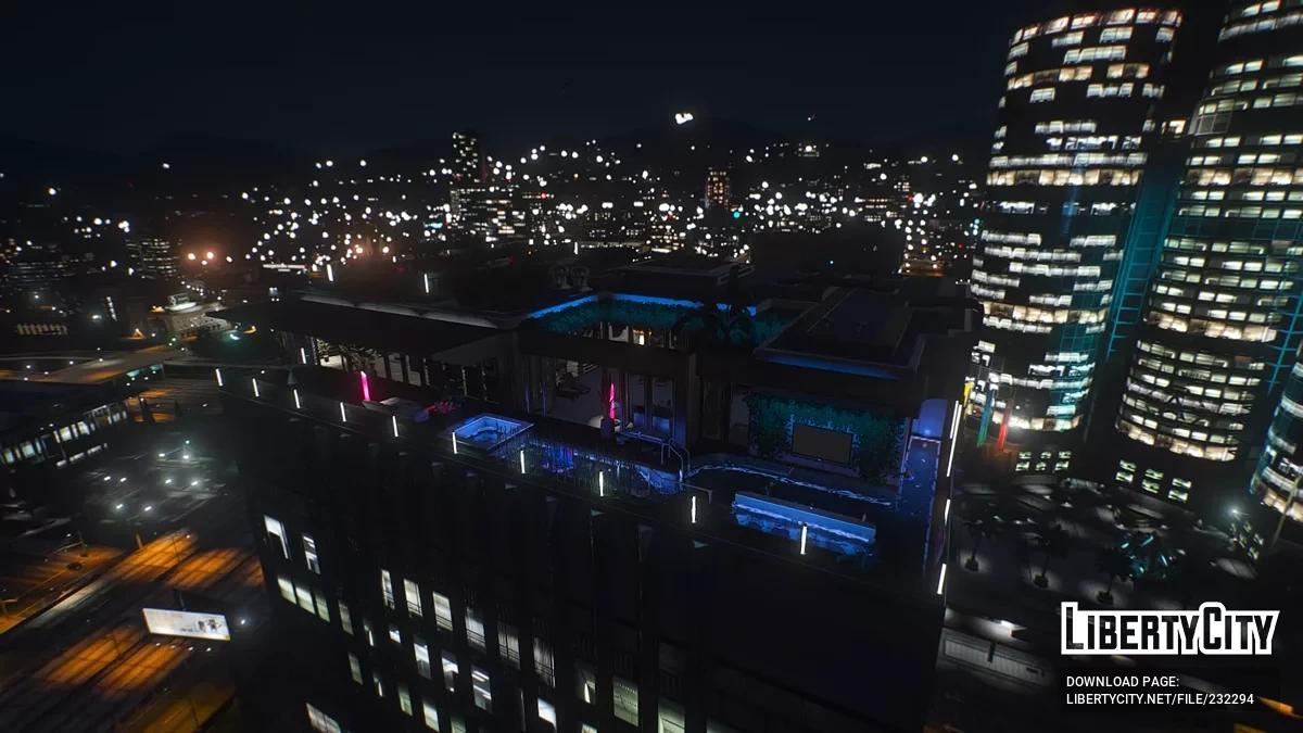 Улучшенный дизайнерский пентхаус с индивидуальным подходом и гаражом / GTA 5