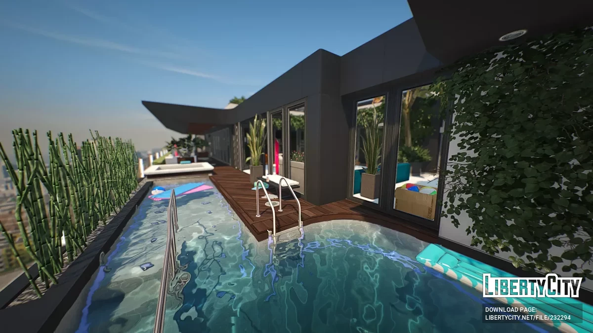 Улучшенный дизайнерский пентхаус с индивидуальным подходом и гаражом / GTA 5