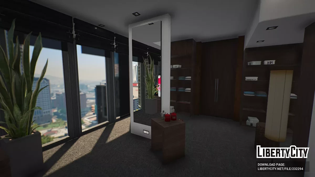 Улучшенный дизайнерский пентхаус с индивидуальным подходом и гаражом / GTA 5