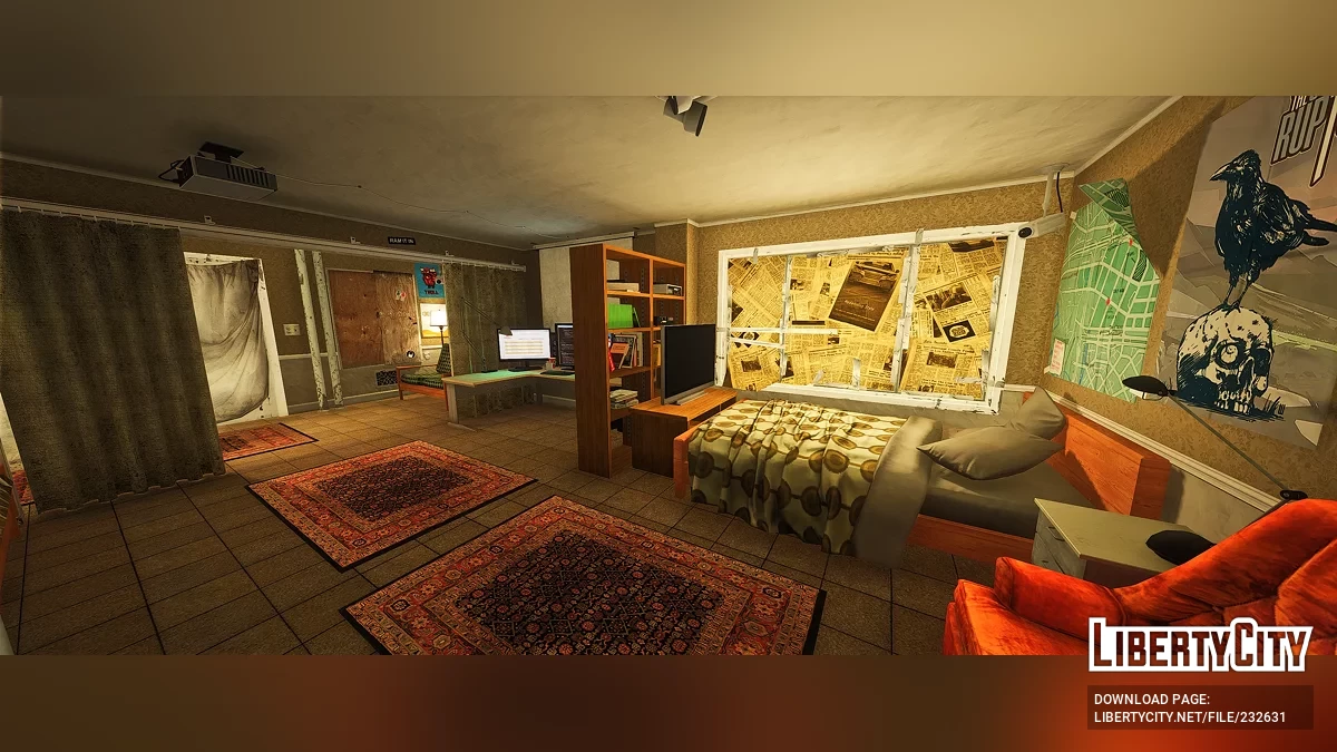 Улучшенный дом Лестера / GTA 5