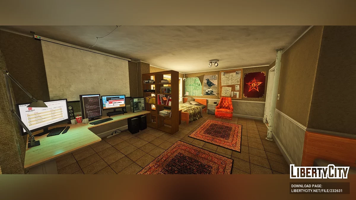 Улучшенный дом Лестера / GTA 5