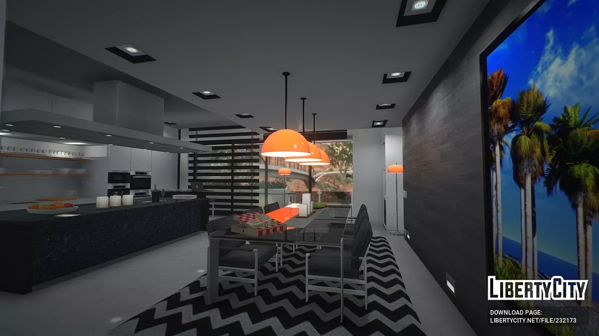 Улучшенный и индивидуализированный дом на Венис-Бич / GTA 5