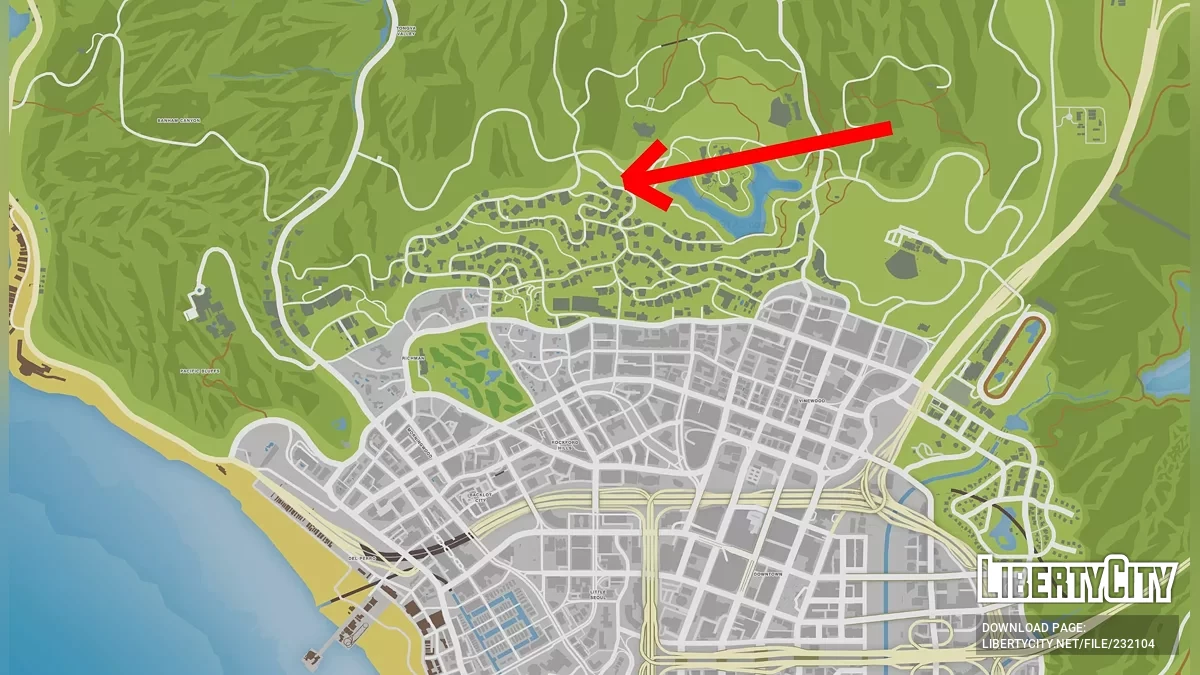 Вилла на холме v2 / GTA 5