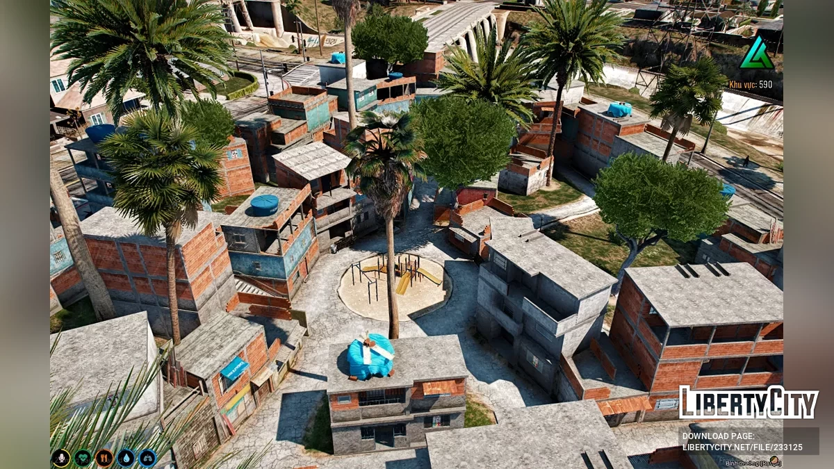 Бразильские фавелы / GTA 5