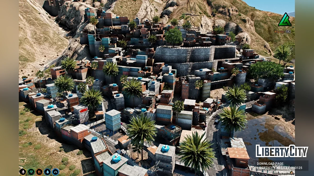 Бразильские фавелы / GTA 5