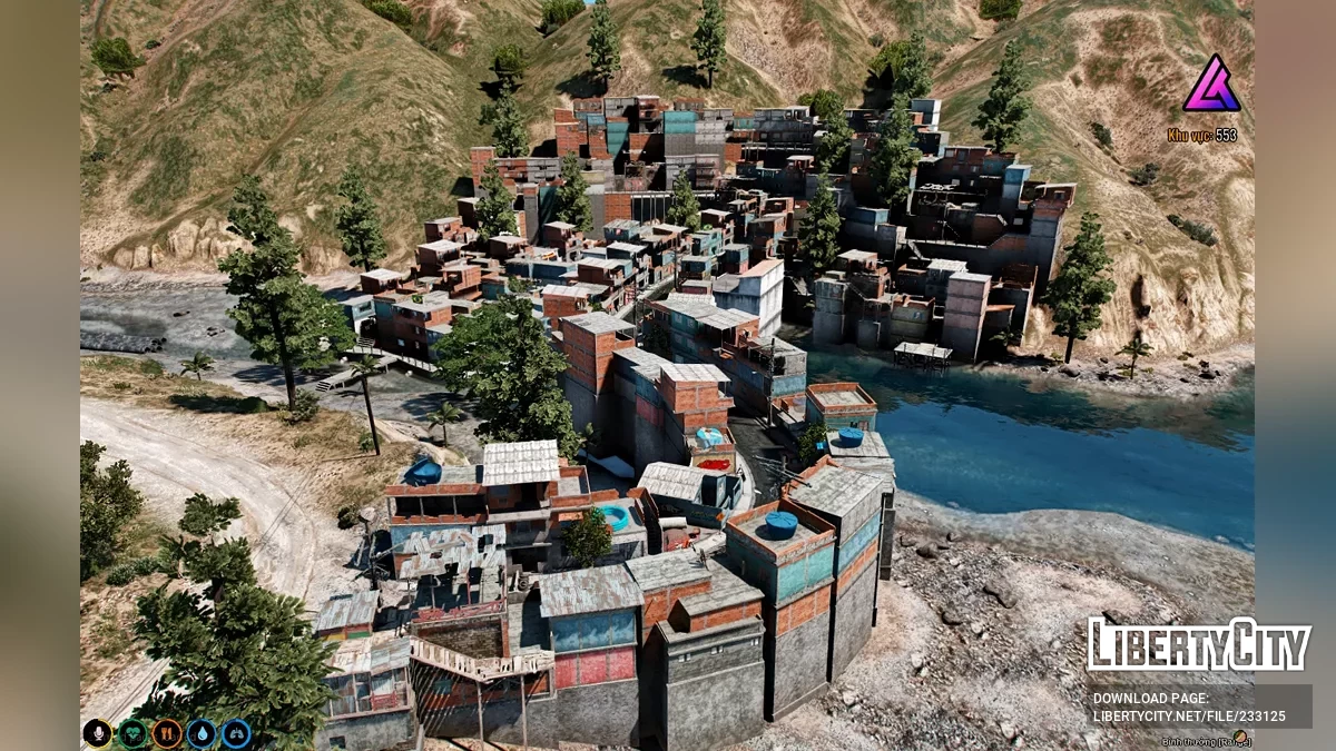 Бразильские фавелы / GTA 5