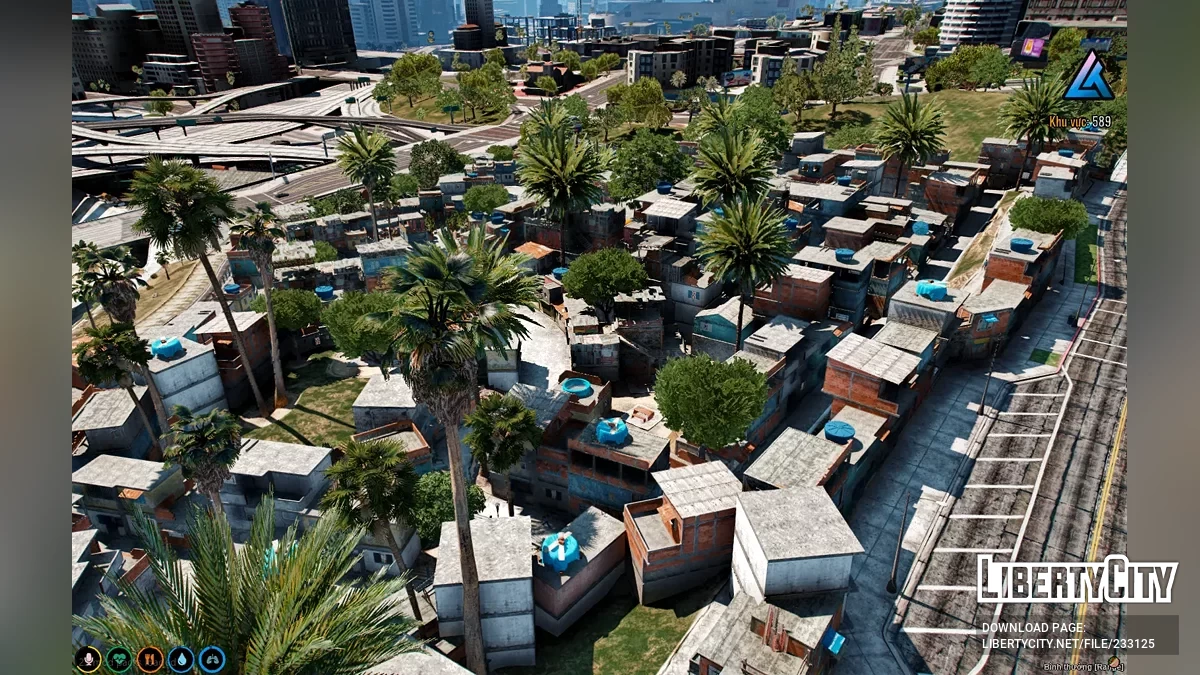 Бразильские фавелы / GTA 5