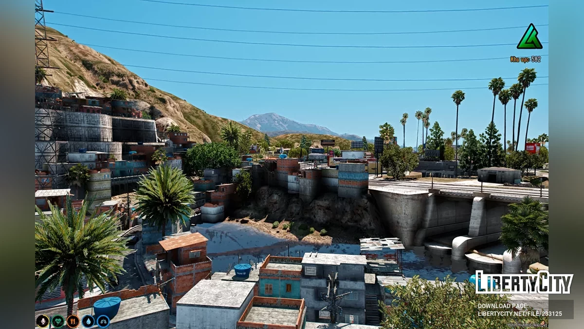 Бразильские фавелы / GTA 5