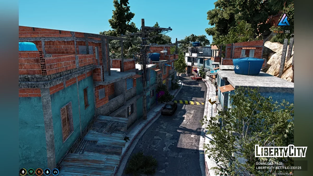 Бразильские фавелы / GTA 5