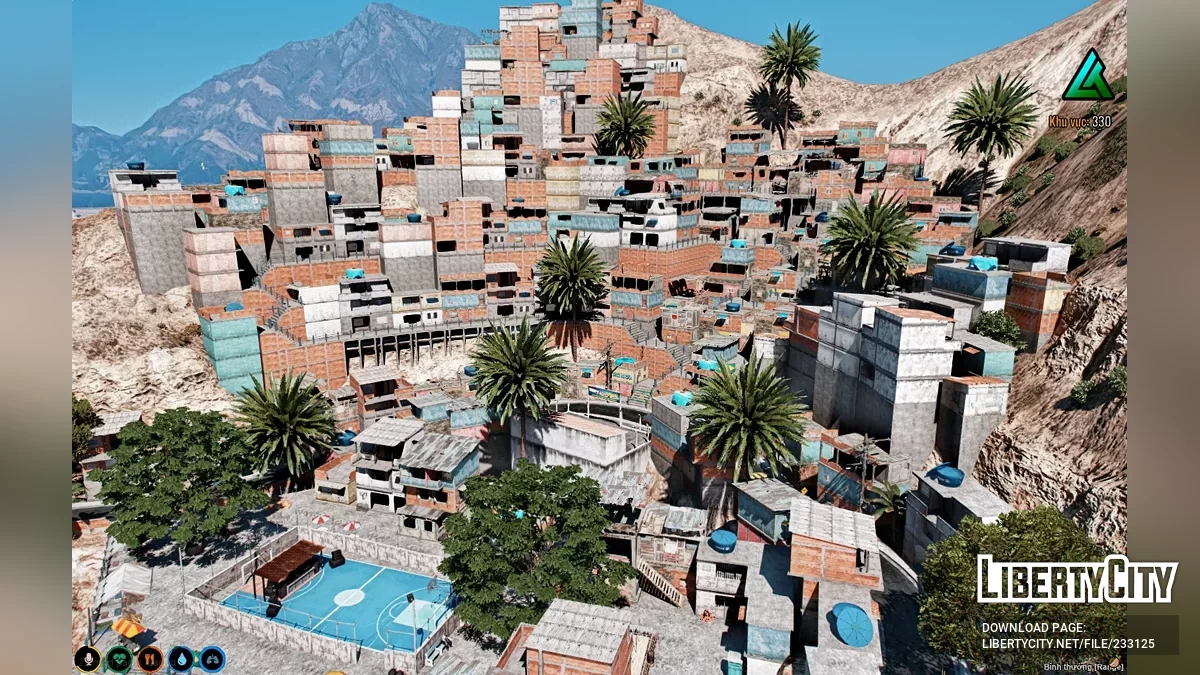 Бразильские фавелы / GTA 5