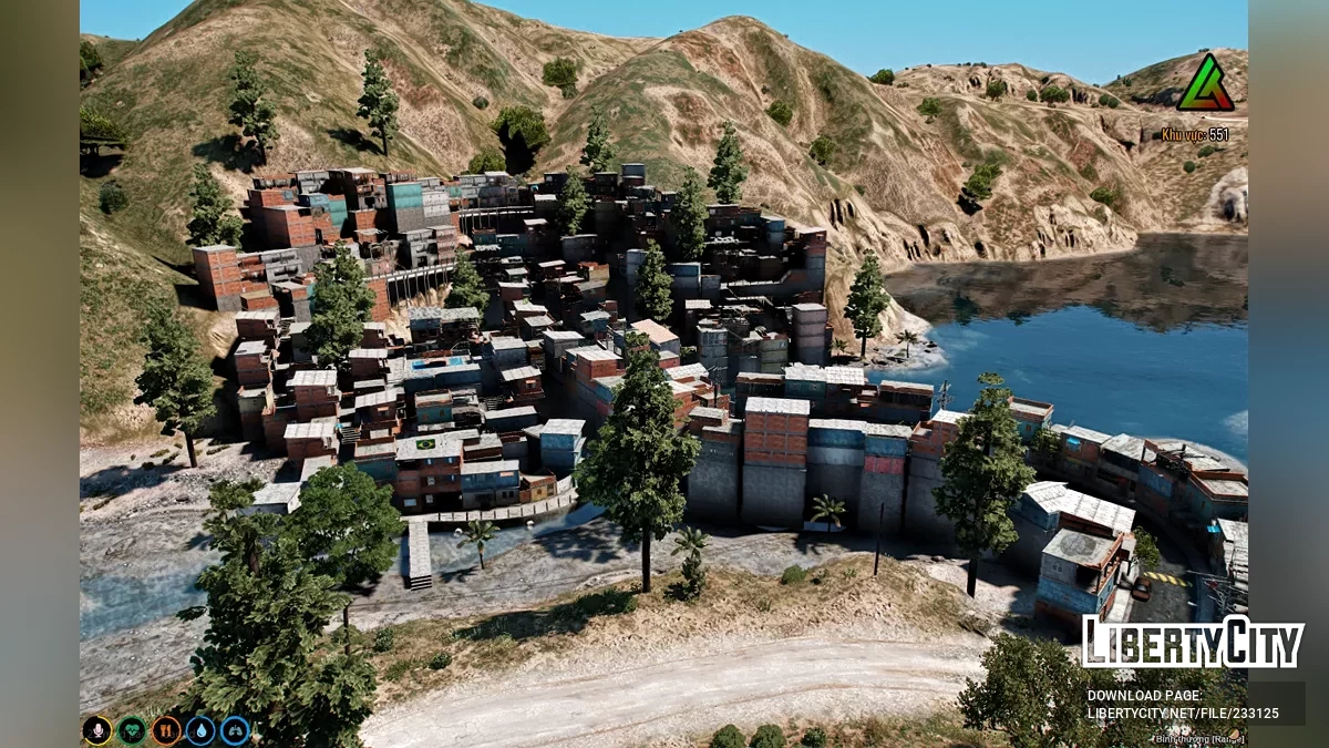 Бразильские фавелы / GTA 5