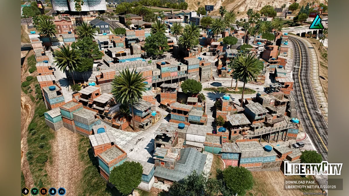 Бразильские фавелы / GTA 5