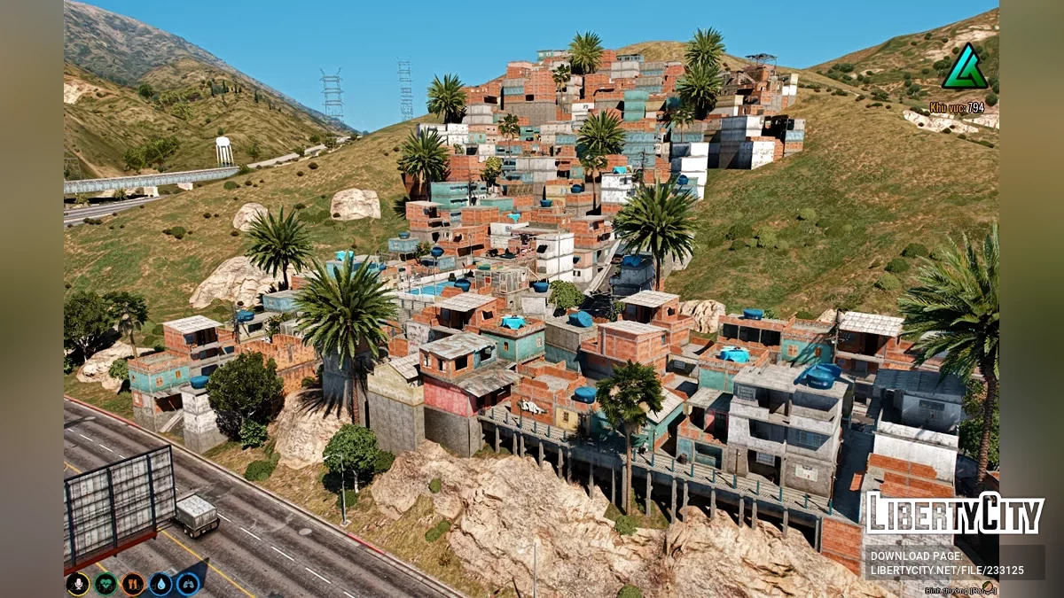 Бразильские фавелы / GTA 5