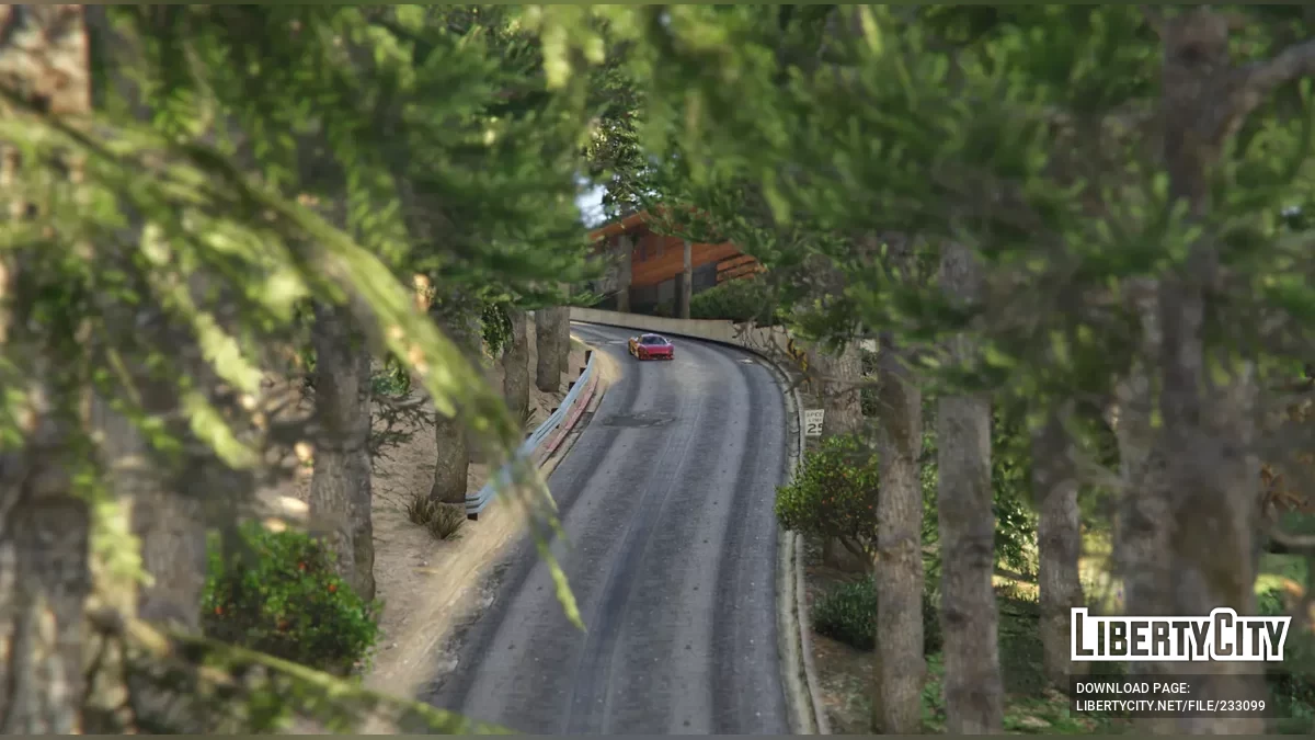 Деревья у дома Франклина / GTA 5