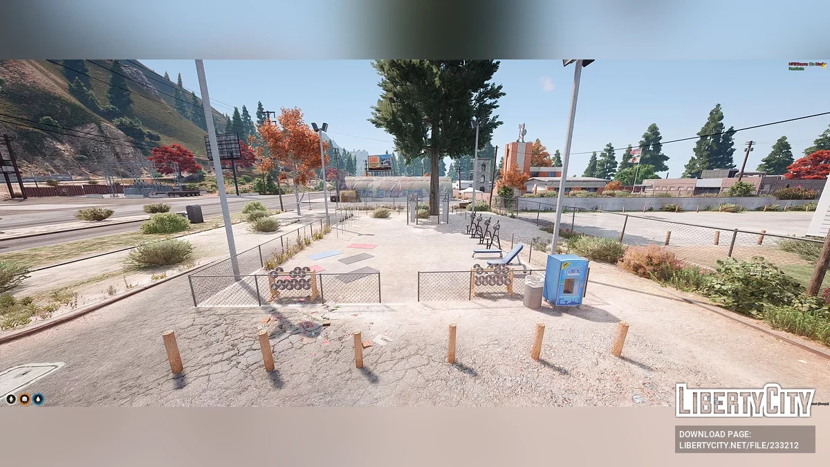 Дополнительный общественный спортзал / GTA 5