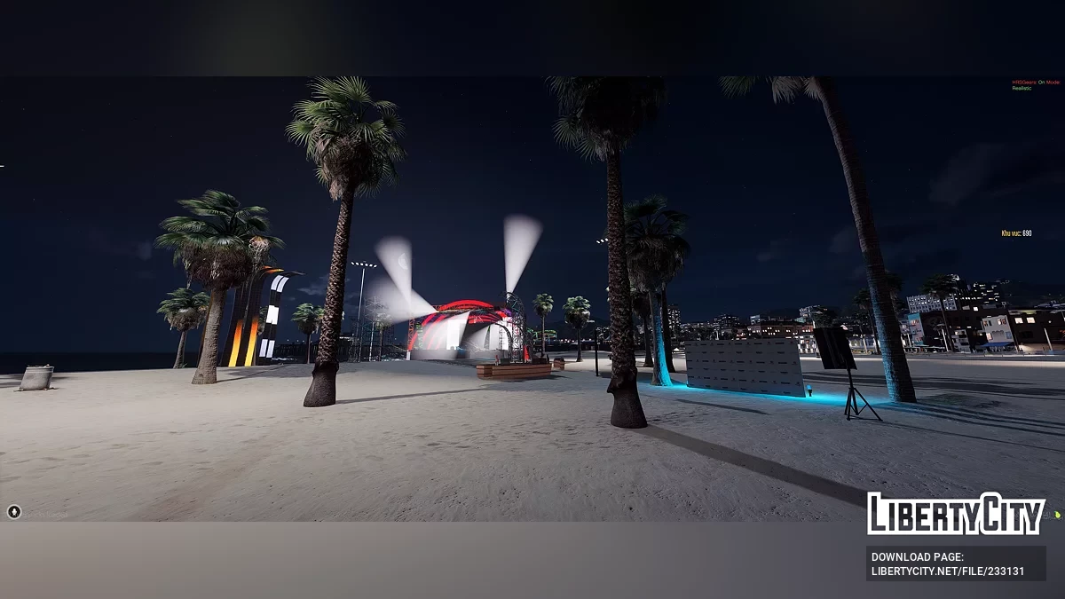 Летний фестиваль на пляже / GTA 5