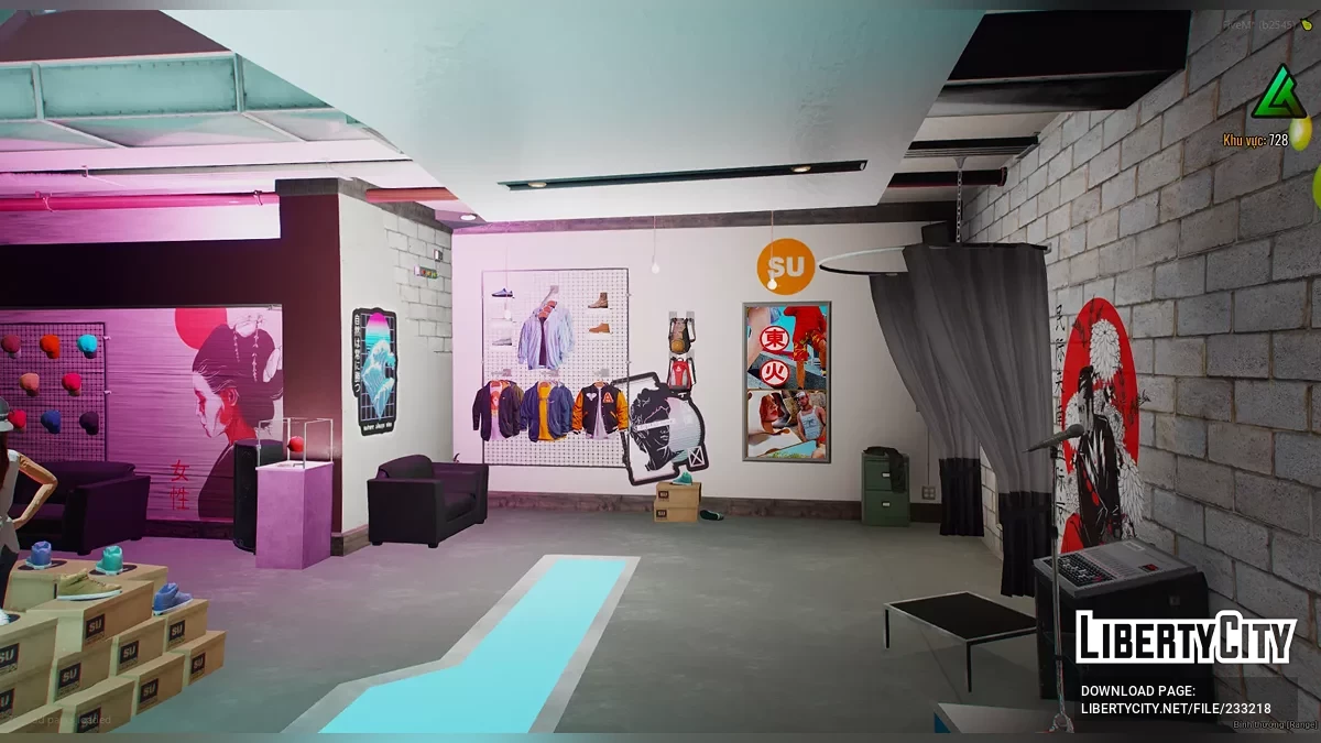 Магазин одежды Маленький Сеул / GTA 5