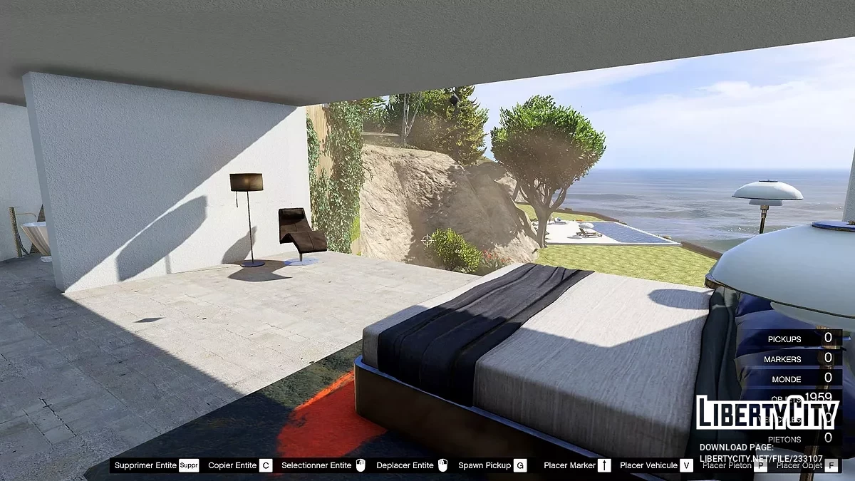 Стильный дом на берегу океана / GTA 5