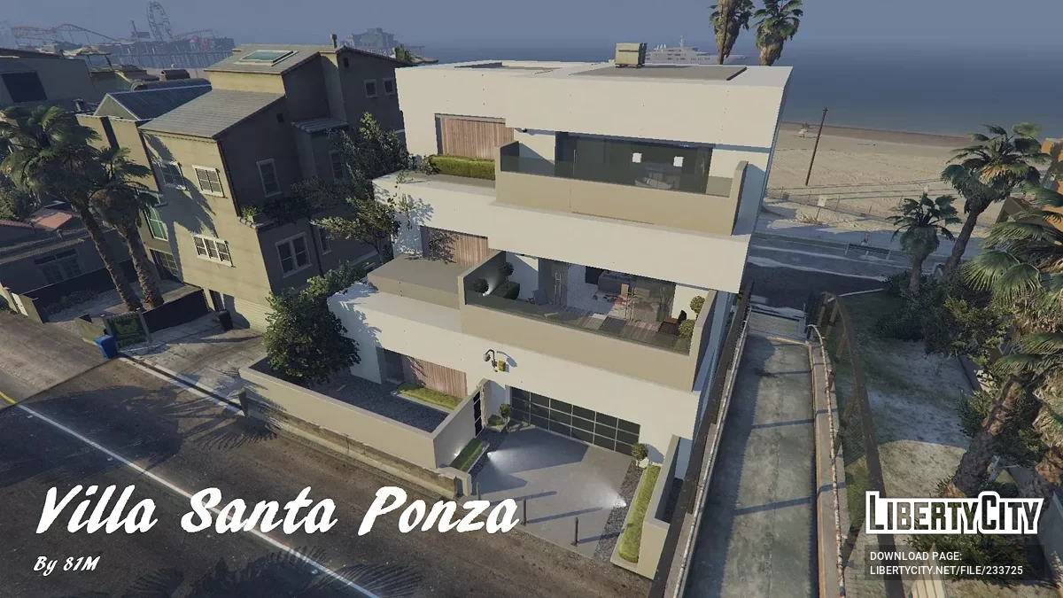 Вилла на пляже Веспуччи / GTA 5