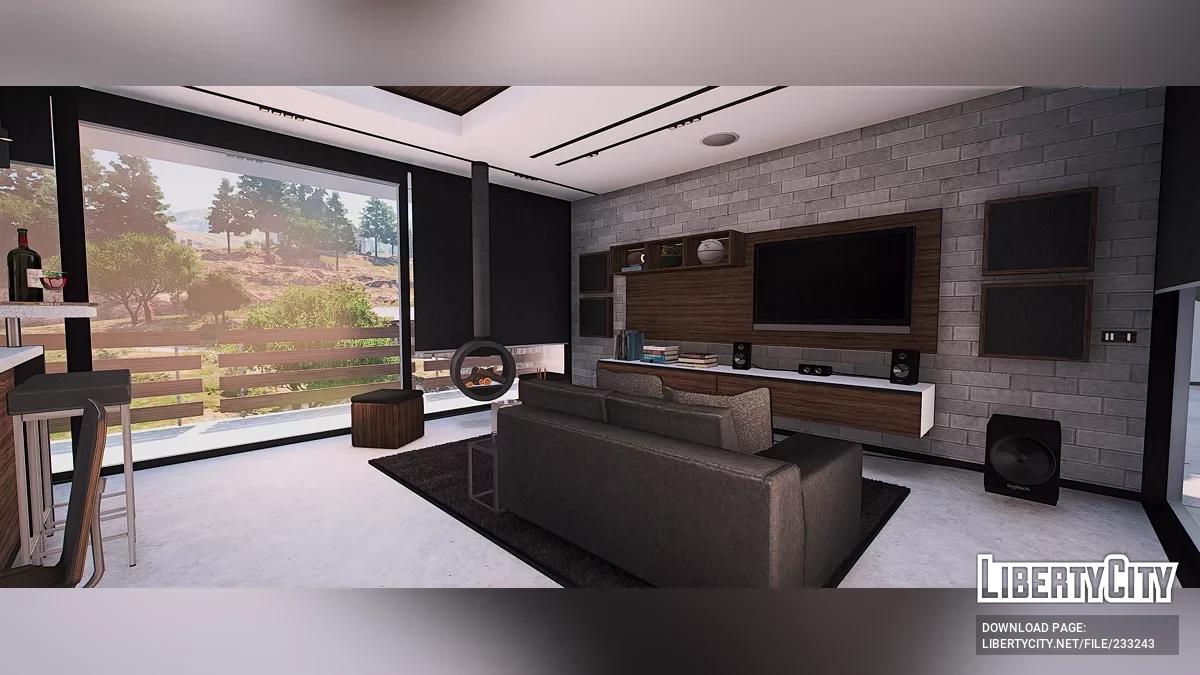 Загородный дом для отдыха на природе / GTA 5