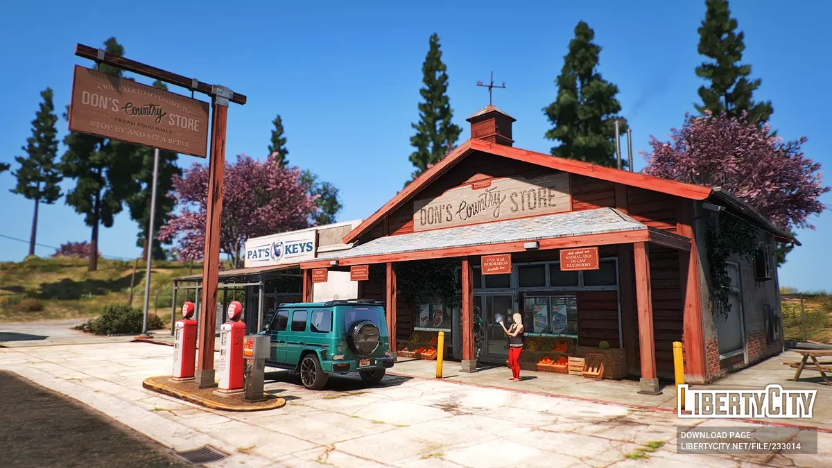 Заправочная станция Paleto / GTA 5