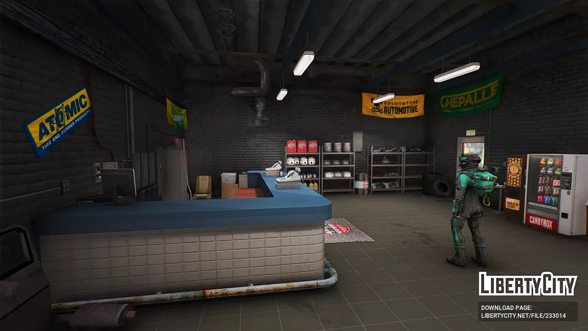Заправочная станция Paleto / GTA 5