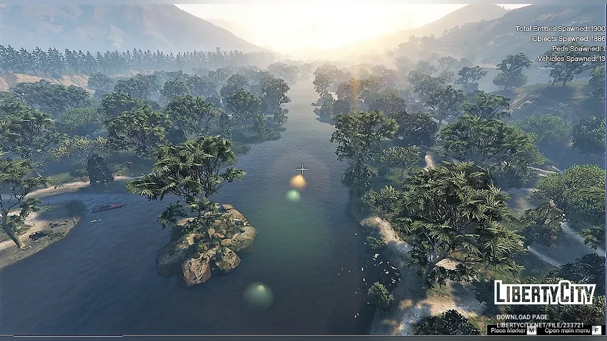 Заросшая река [YMAP / Menyoo] / GTA 5