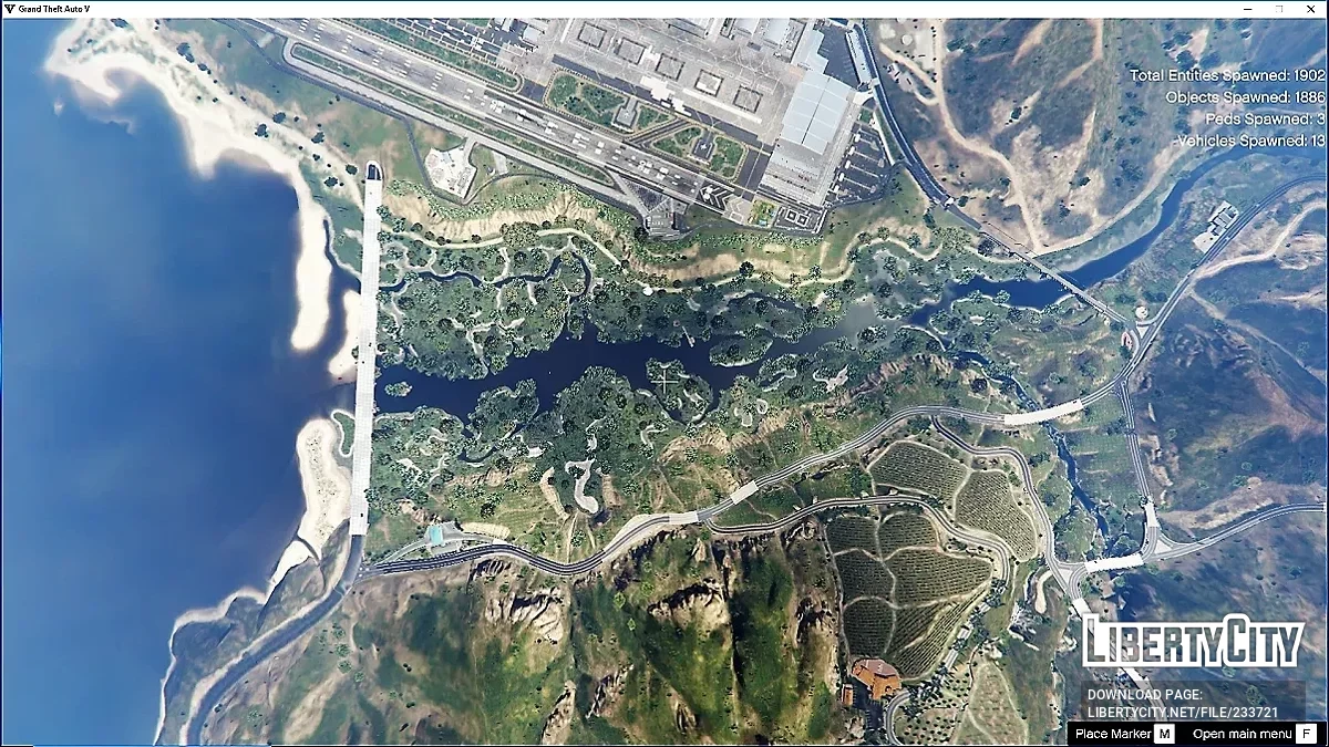 Заросшая река [YMAP / Menyoo] / GTA 5