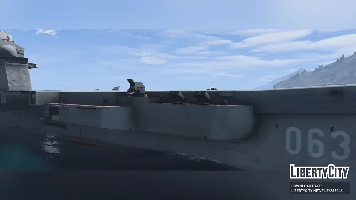 Авианосец «Адмирал Кузнецов» [YMAP / FiveM] / GTA 5