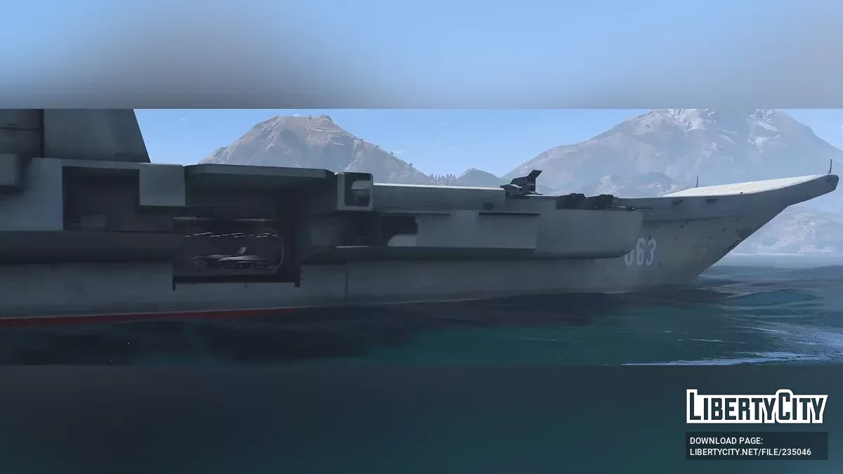 Авианосец «Адмирал Кузнецов» [YMAP / FiveM] / GTA 5