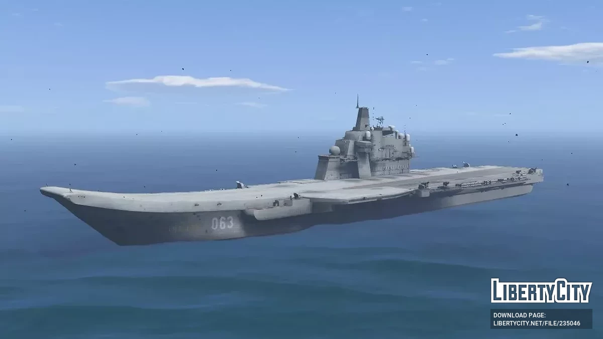 Авианосец «Адмирал Кузнецов» [YMAP / FiveM] / GTA 5