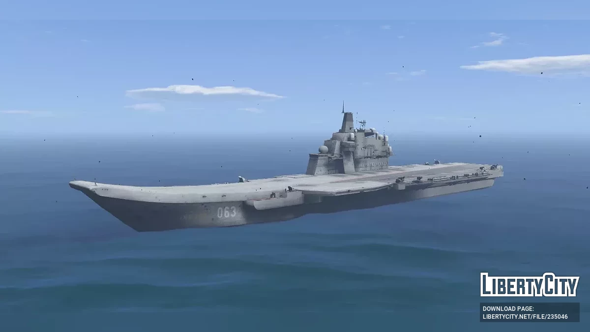 Авианосец «Адмирал Кузнецов» [YMAP / FiveM] / GTA 5