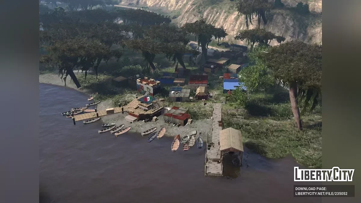 Болотная война у форта Занкудо [YMAP / FiveM] / GTA 5