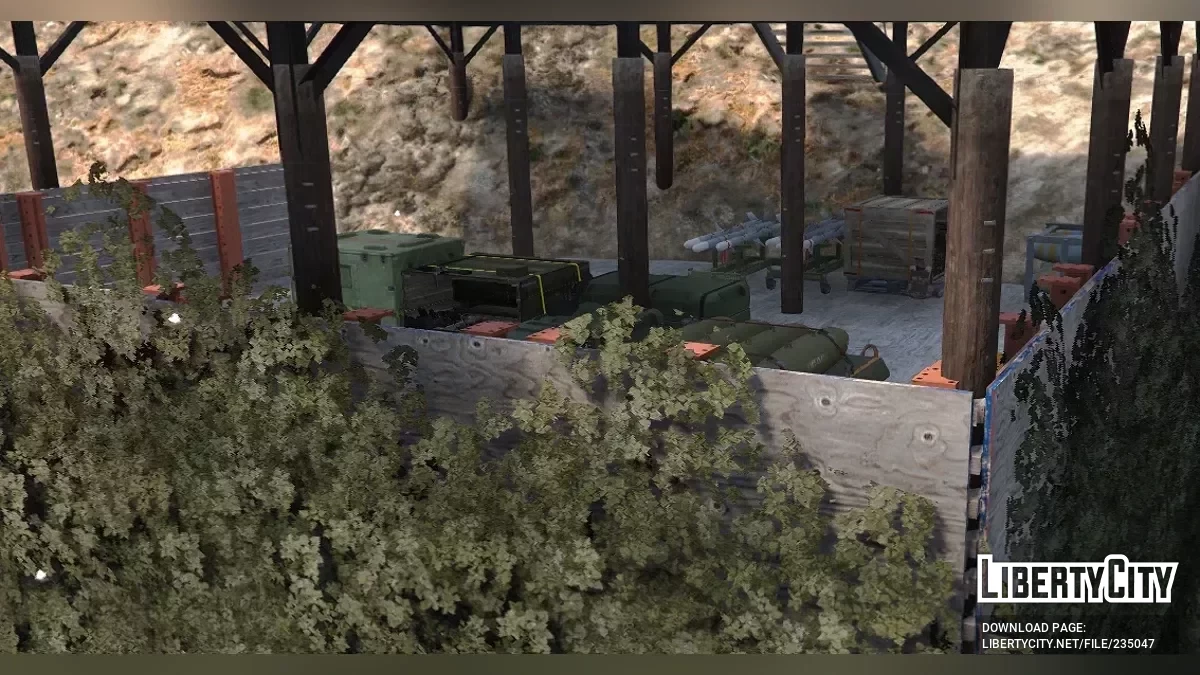 Fort Zancudo Sniper Outpost [YMAP / FiveM] / GTA 5