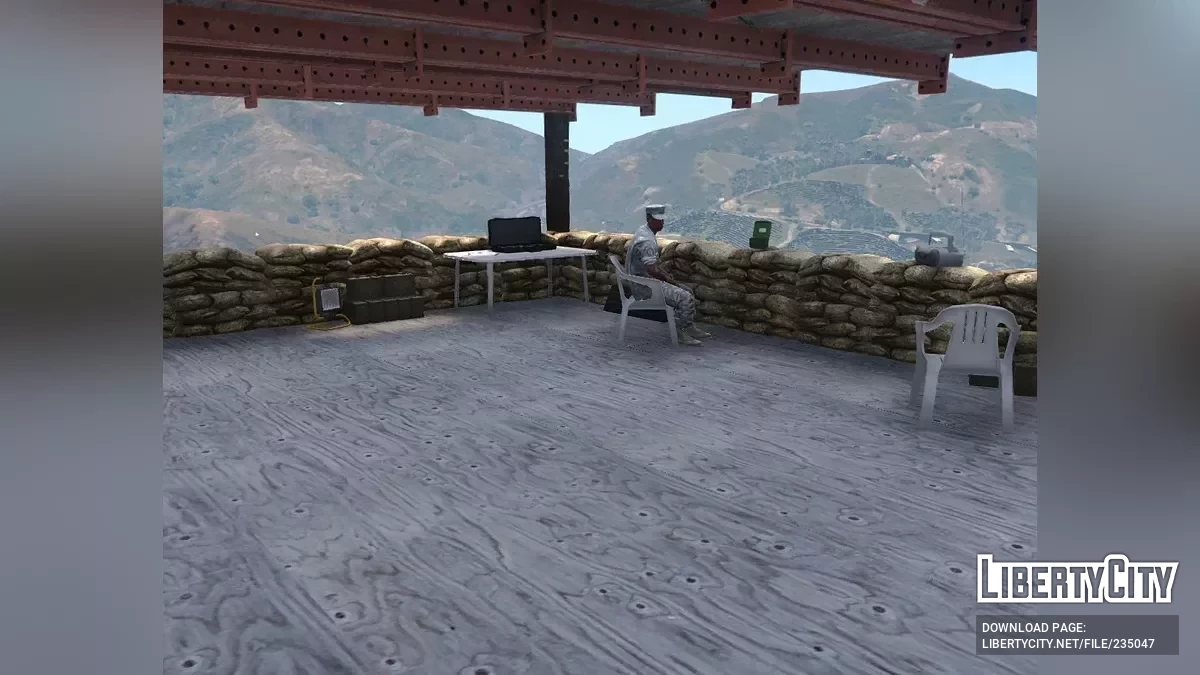 Fort Zancudo Sniper Outpost [YMAP / FiveM] / GTA 5