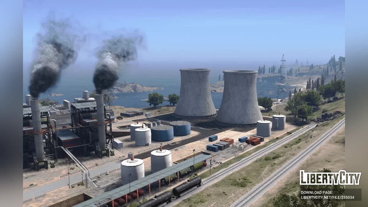 Электростанция [YMAP / FiveM] 1.2 / GTA 5