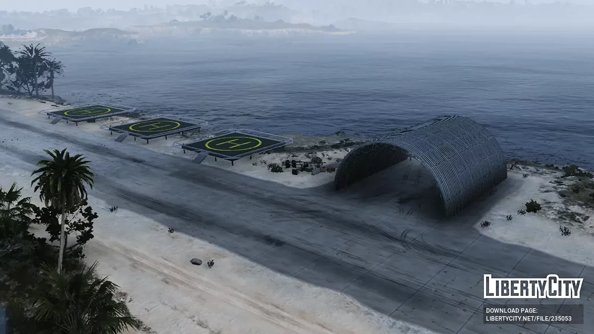 Модернизированный аэропорт Кайо-Перико [YMAP / FiveM] / GTA 5