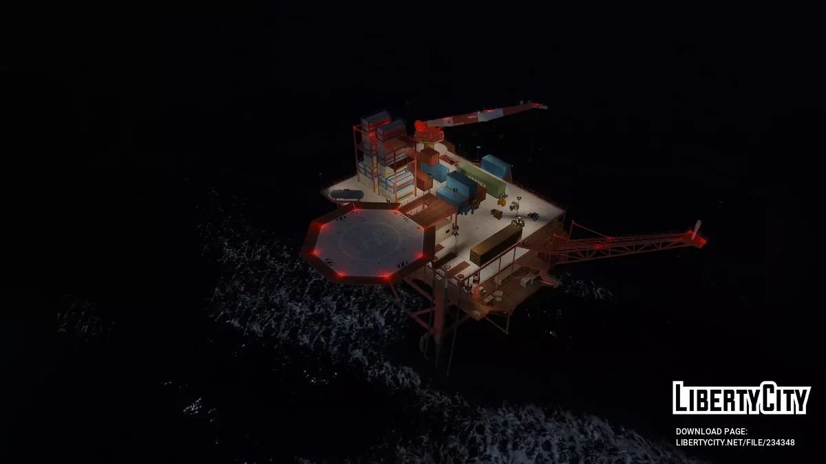 Нефтяная вышка [Add-On SP / FiveM] / GTA 5
