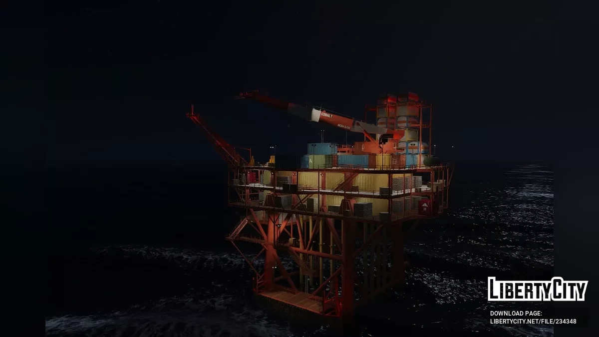 Нефтяная вышка [Add-On SP / FiveM] / GTA 5