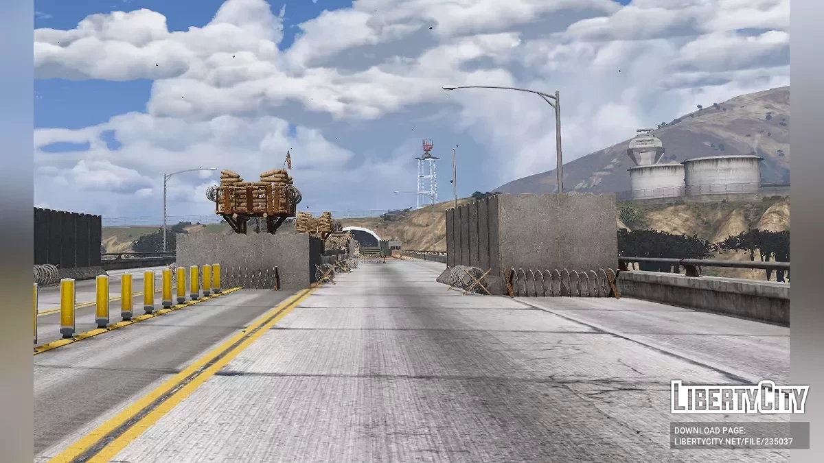 Пограничный мост Занкудо [YMAP / FiveM] / GTA 5