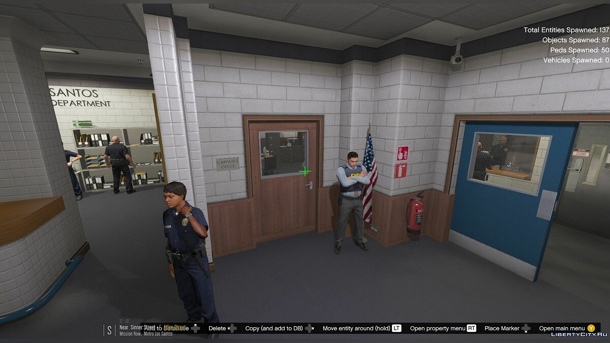 Gta 5 как зайти в полицейский участок фото 18