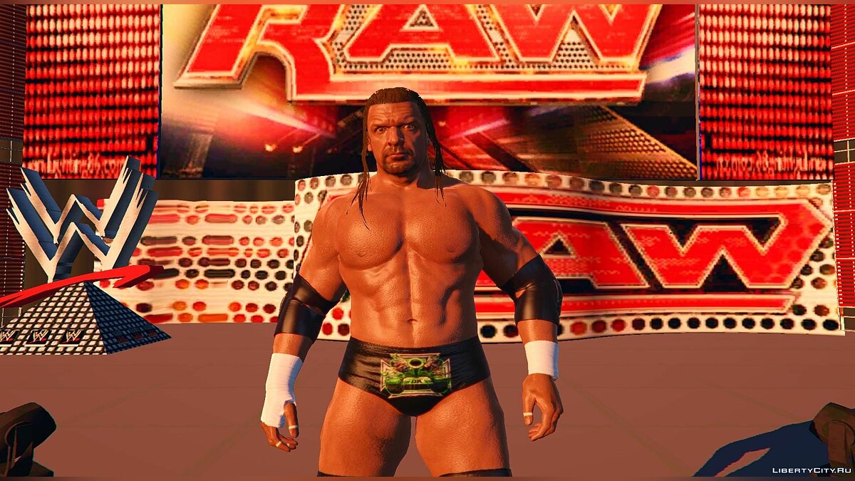 Download WWE RAW [Arena] from the game WWE2k17  for GTA 5