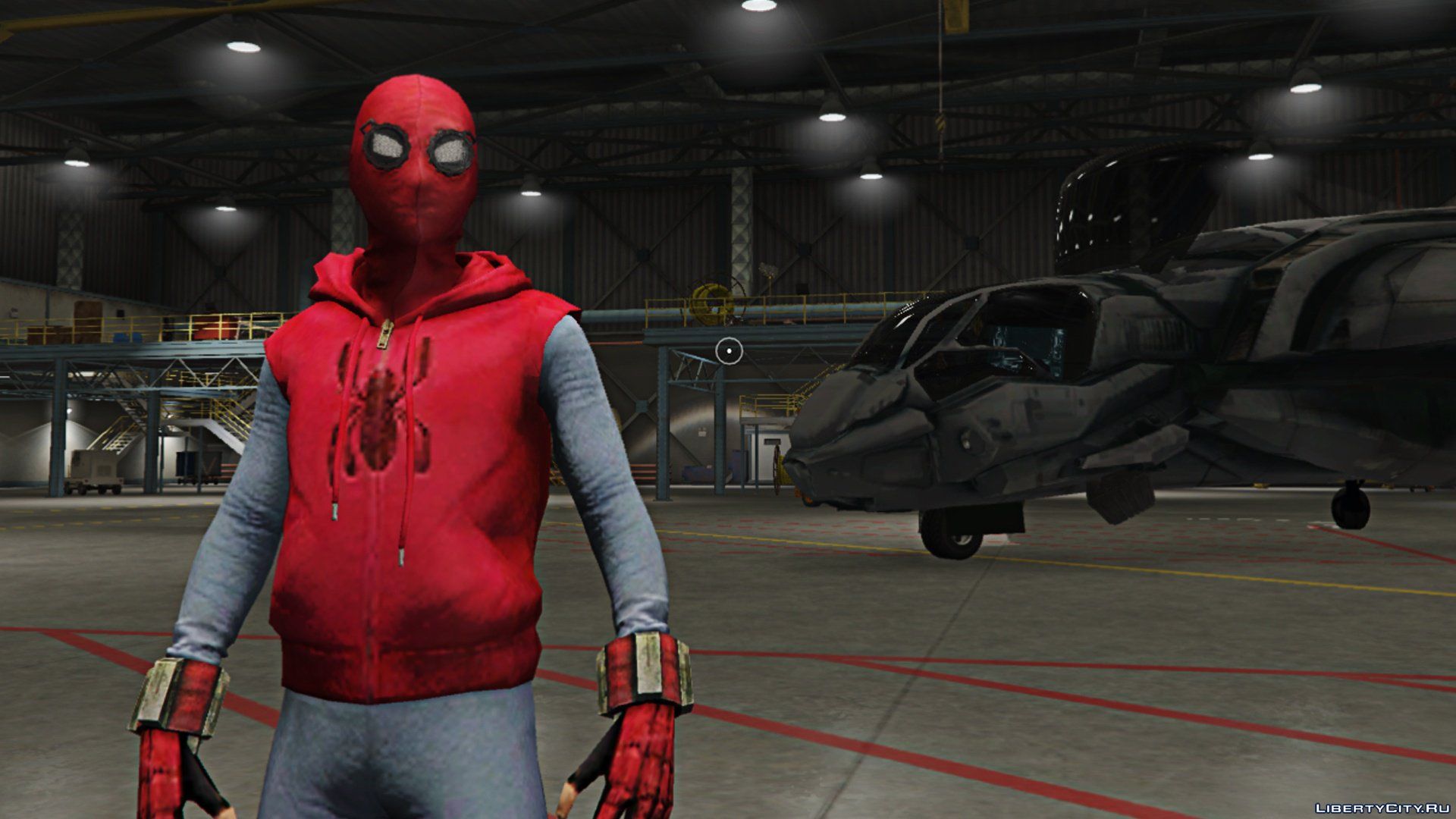 Download Spider-Man Home-Made Suit (Fixed shaking issue)  for GTA 5