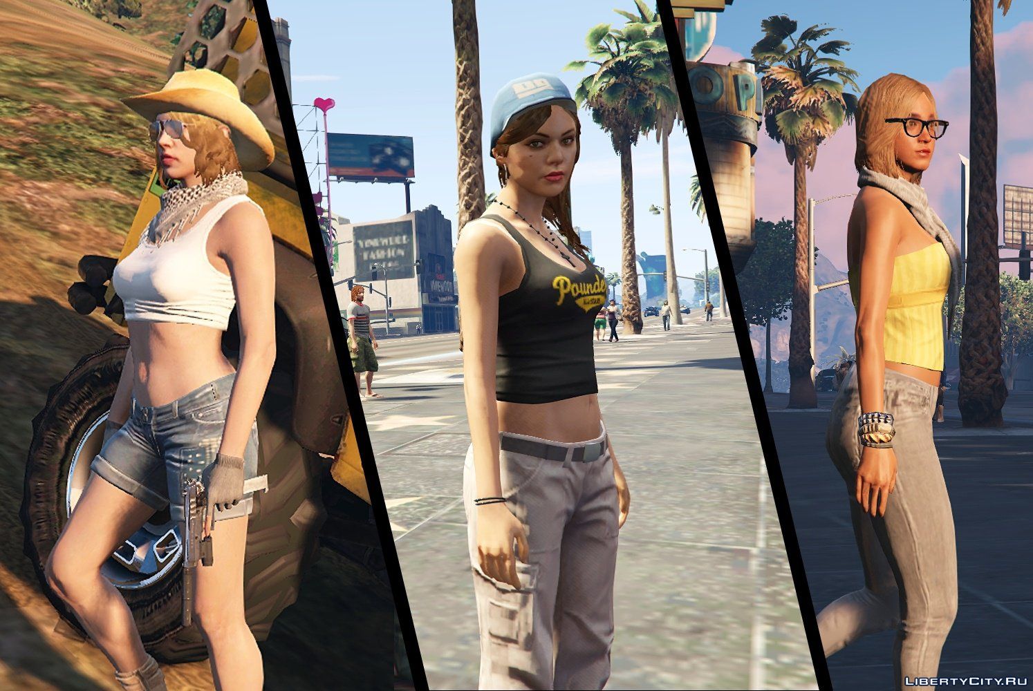 GTA 5 girl Skin