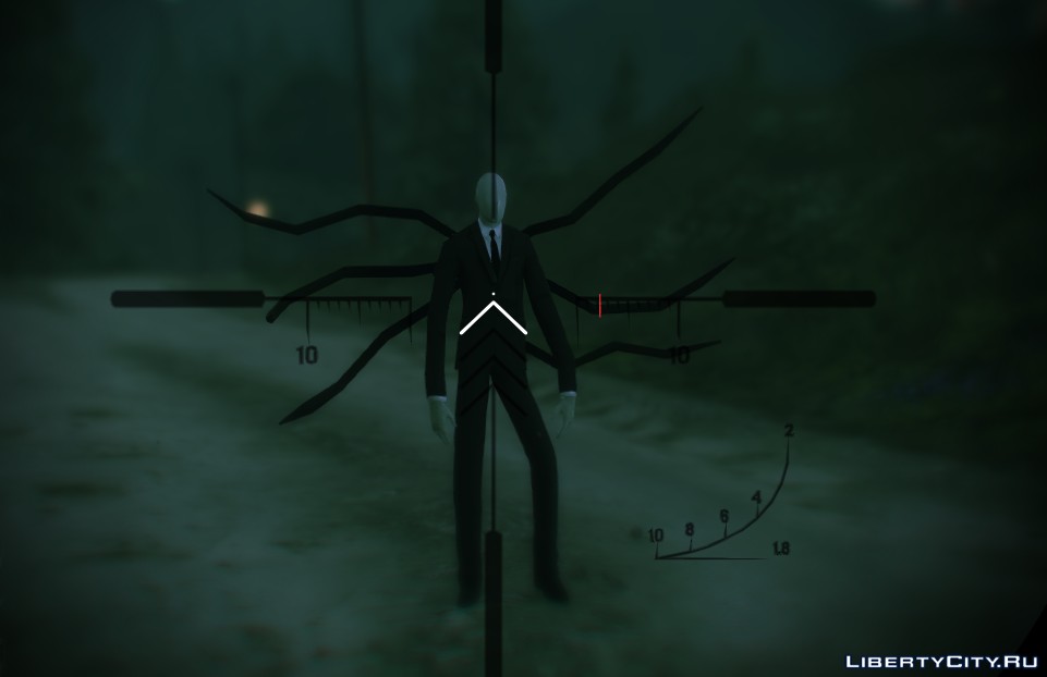 slenderman on gta 5