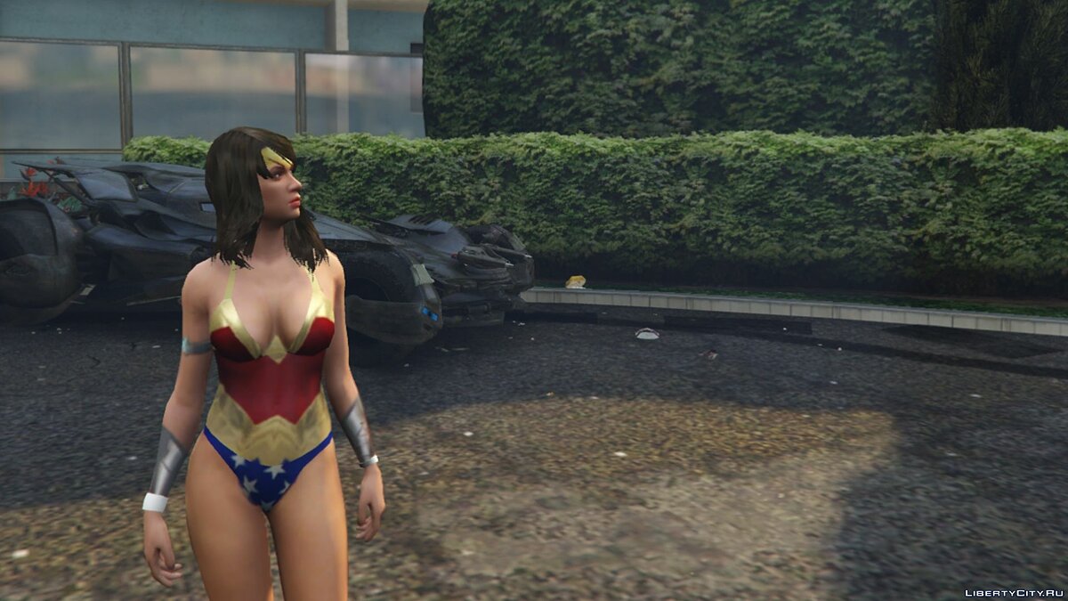 Wonder Woman: New 52 & Classic 1.1 для GTA 5 - Картинка #5