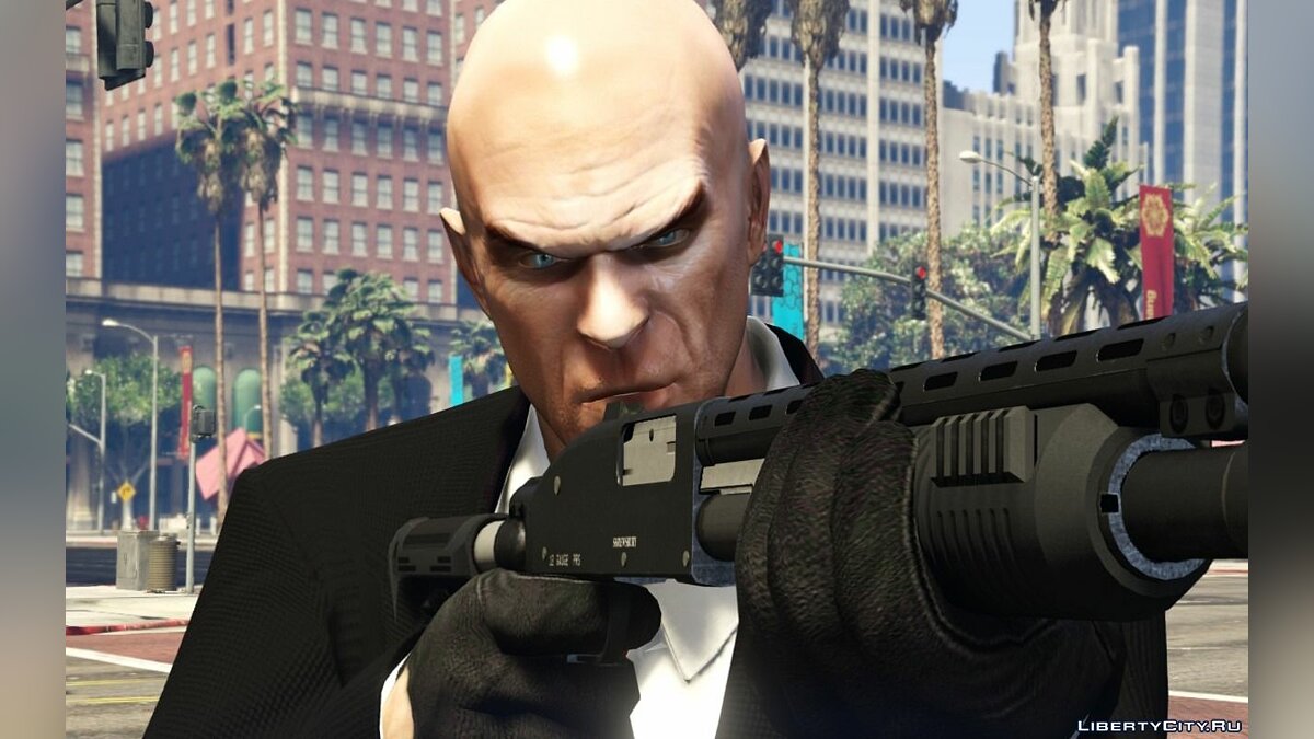 Скачать Agent 47 Hitman 2.7 для GTA 5