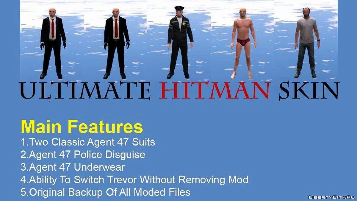 Ultimate Hitman Skin 2.0 / GTA 5