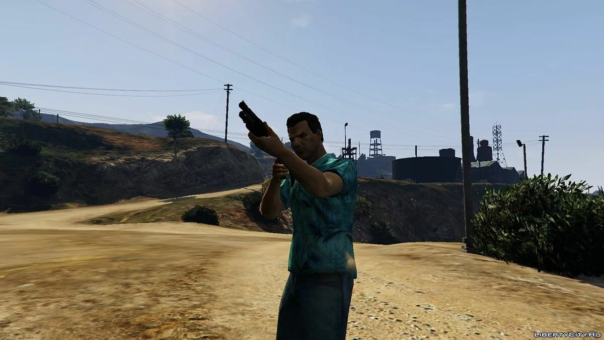 Tommy Vercetti for male multiplayer (arms fix) 2.0 / GTA 5