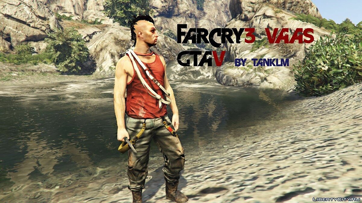 Скачать Far Cry 3 Vaas Ped model v4 для GTA 5